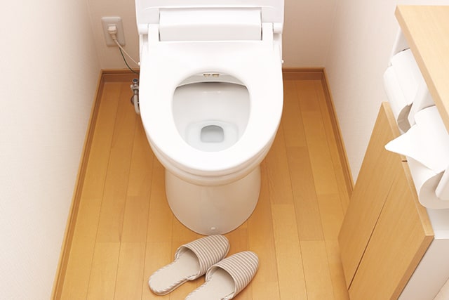 トイレのお掃除